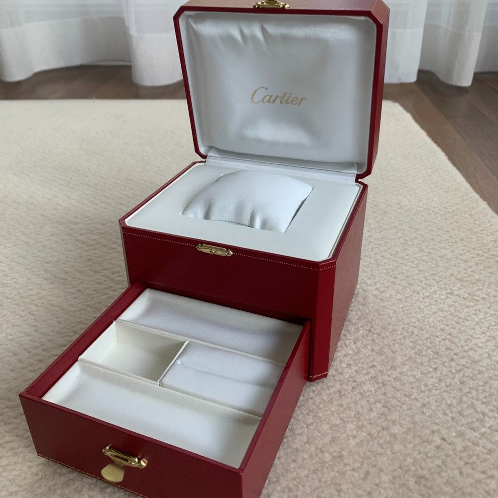 CARTIER RARE Watch and Jewelry BOX